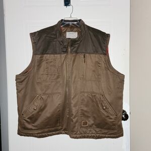 Legendary Hunting Outfitters Tough As Buck Vest Brown Men's Size 5XL